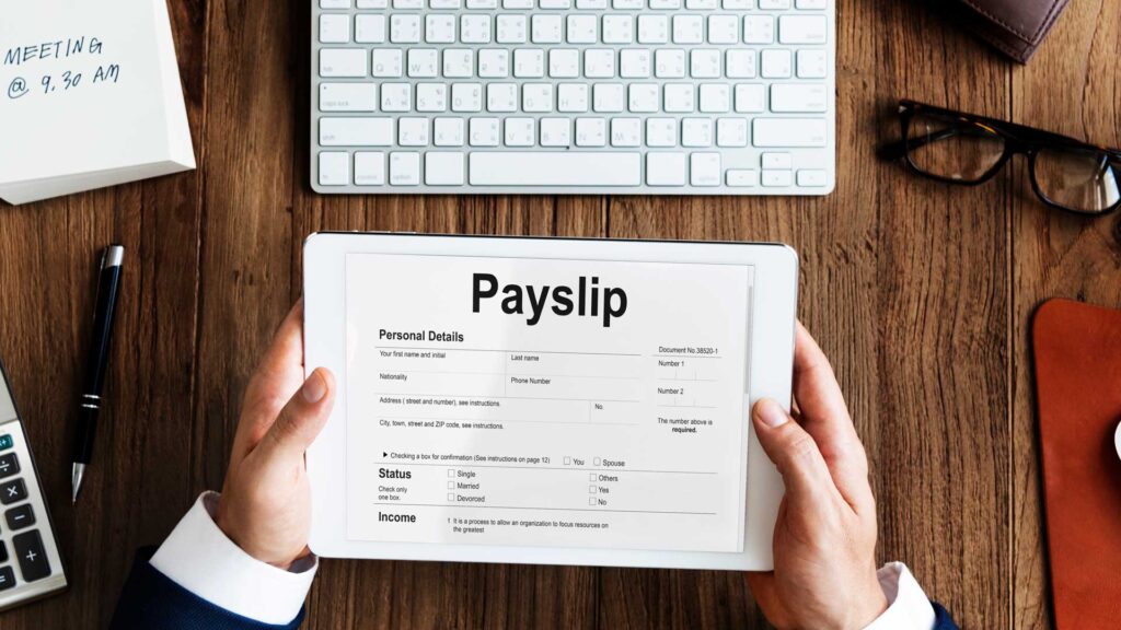 online salary payslip