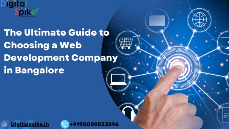 Web Development Company in Bangalore